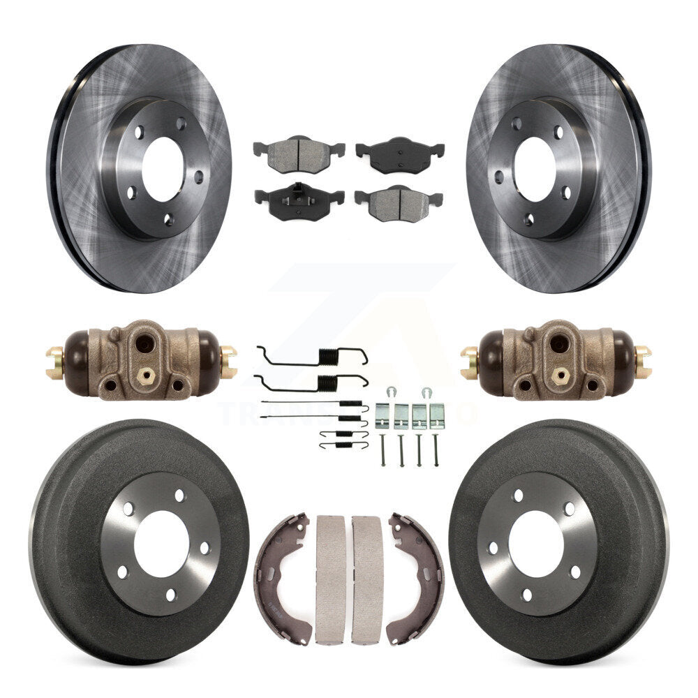 Disc Rotors and Semi-Metallic Brake Pads Kit-K8S-102506 - Kit.bestparts.ca Kit.bestparts.ca