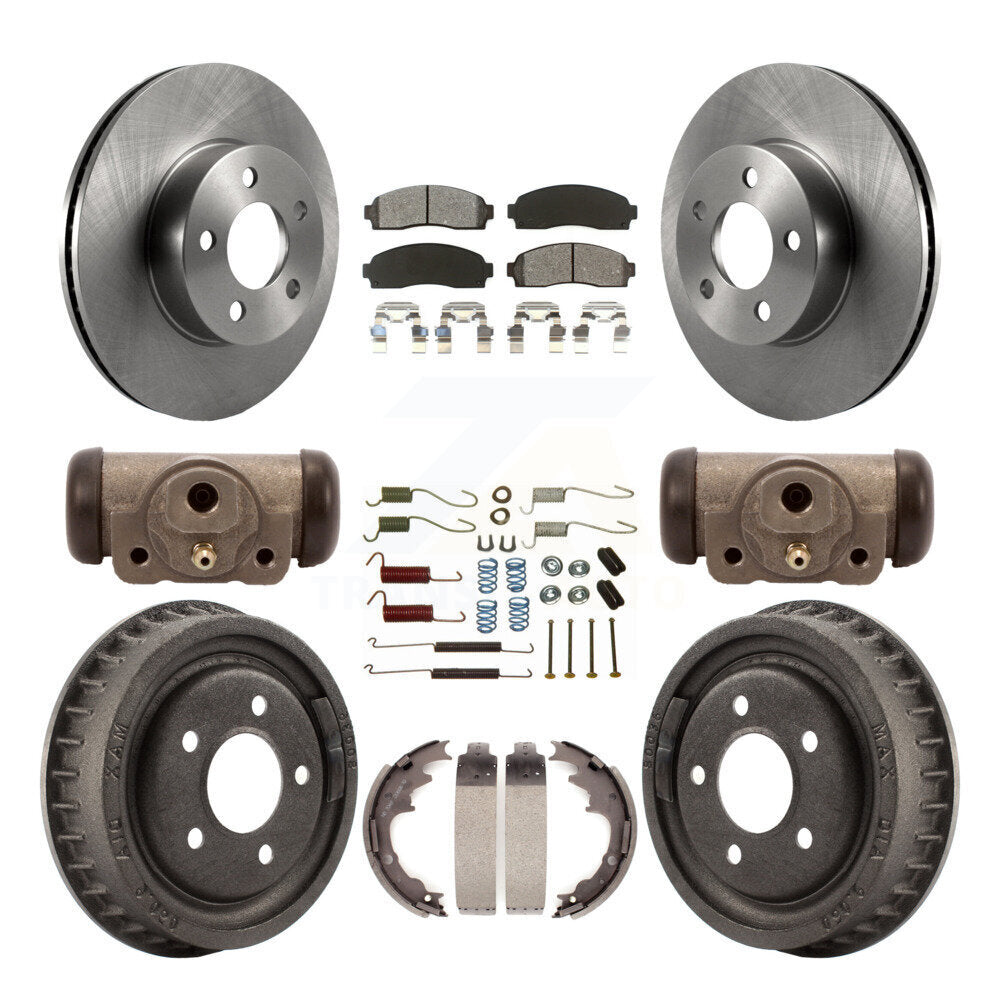 Disc Rotors and Semi-Metallic Brake Pads Kit-K8S-102507 - Kit.bestparts.ca Kit.bestparts.ca