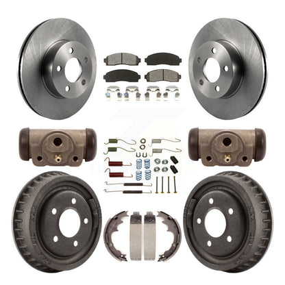 Disc Rotors and Semi-Metallic Brake Pads Kit-K8S-102507 - Kit.bestparts.ca