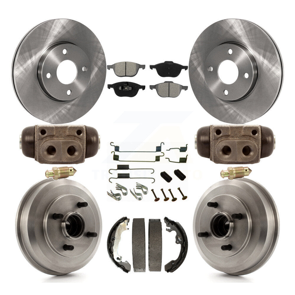 Disc Rotors and Semi-Metallic Brake Pads Kit-K8S-102510 - Kit.bestparts.ca