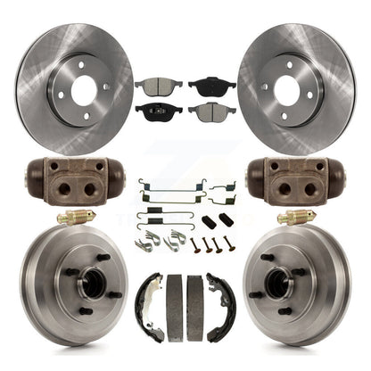 Disc Rotors and Semi-Metallic Brake Pads Kit-K8S-102510 - Kit.bestparts.ca