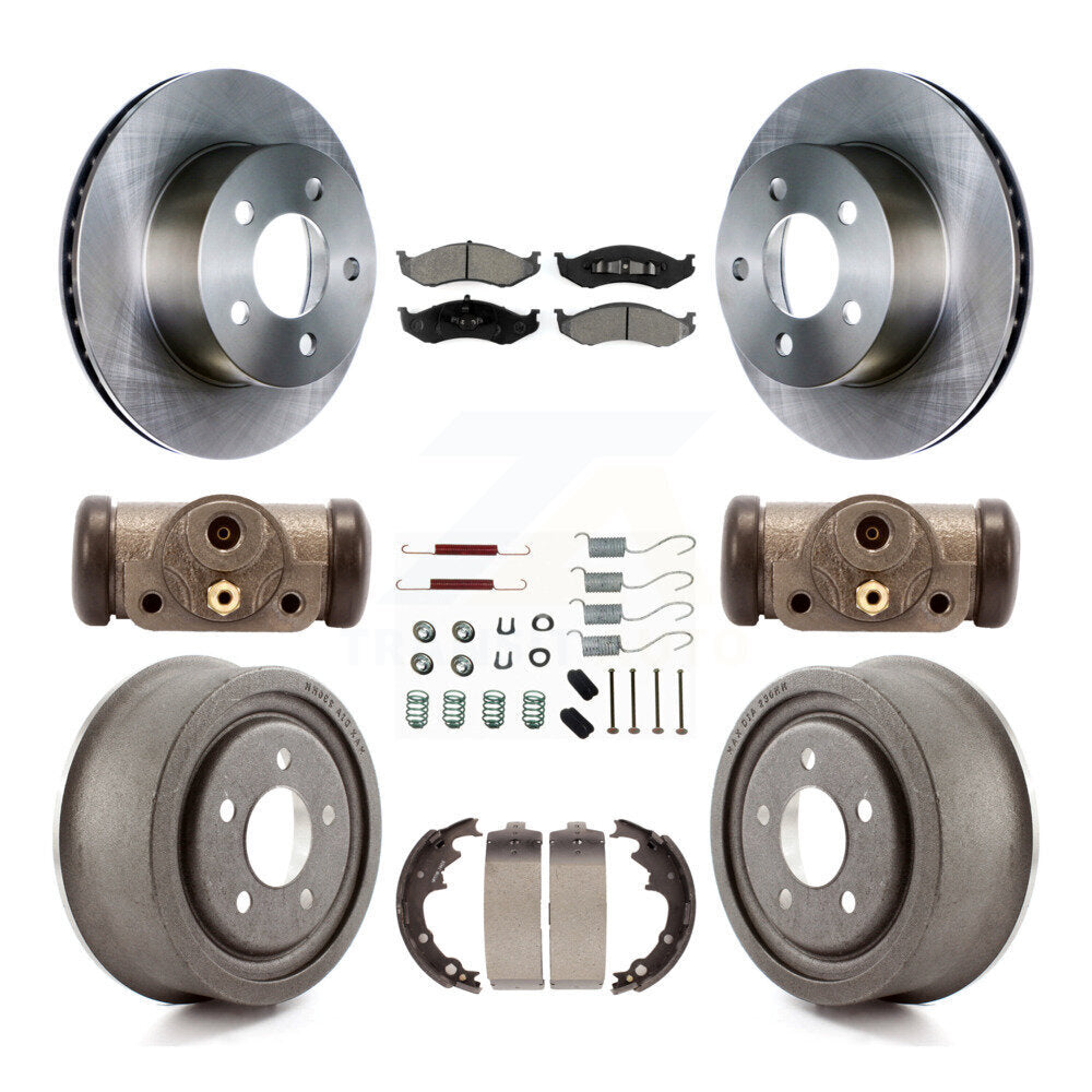 Disc Rotors and Semi-Metallic Brake Pads Kit-K8S-102514 - Kit.bestparts.ca Kit.bestparts.ca