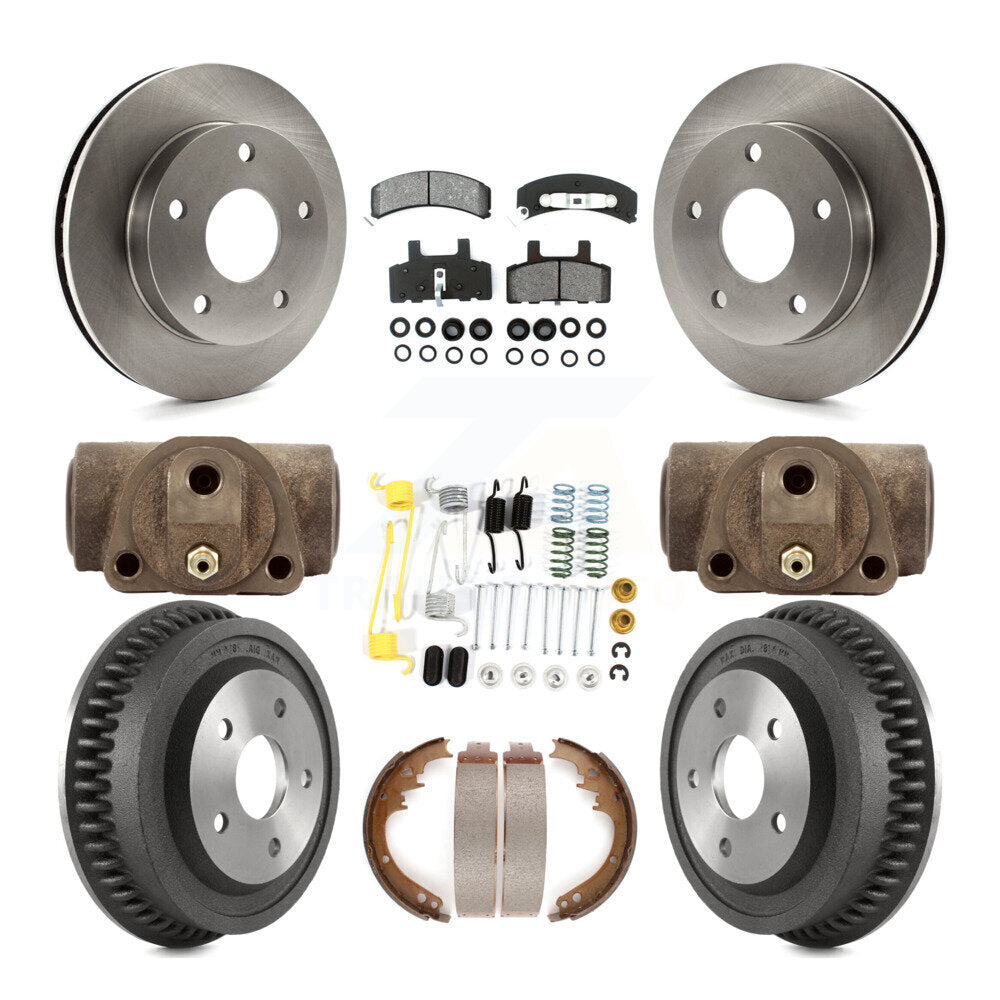 Disc Rotors and Semi-Metallic Brake Pads Kit-K8S-102515 - Kit.bestparts.ca
