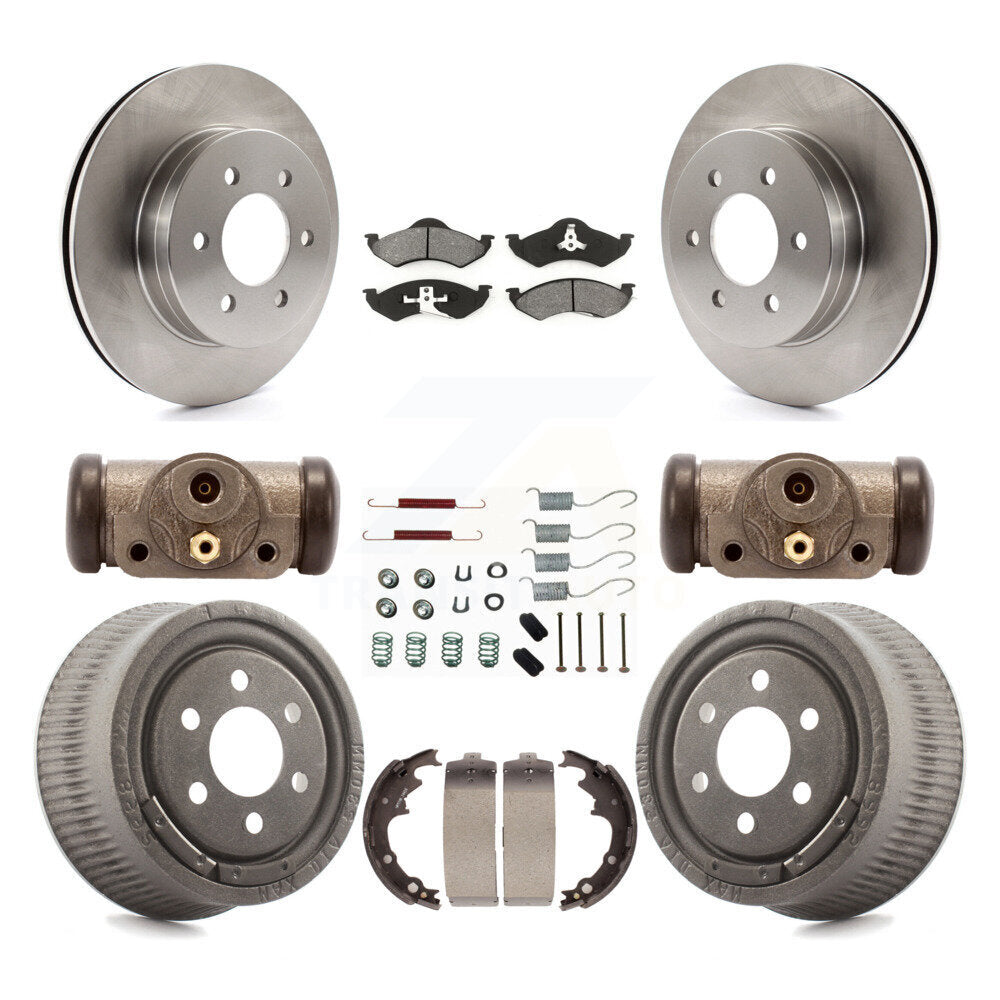 Disc Rotors and Semi-Metallic Brake Pads Kit-K8S-102517 - Kit.bestparts.ca