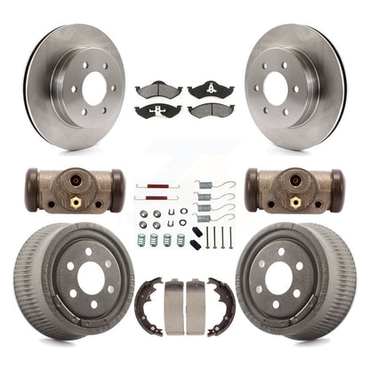 Disc Rotors and Semi-Metallic Brake Pads Kit-K8S-102517 - Kit.bestparts.ca