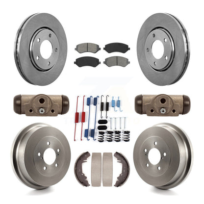 Disc Rotors and Semi-Metallic Brake Pads Kit-K8S-102526 - Kit.bestparts.ca