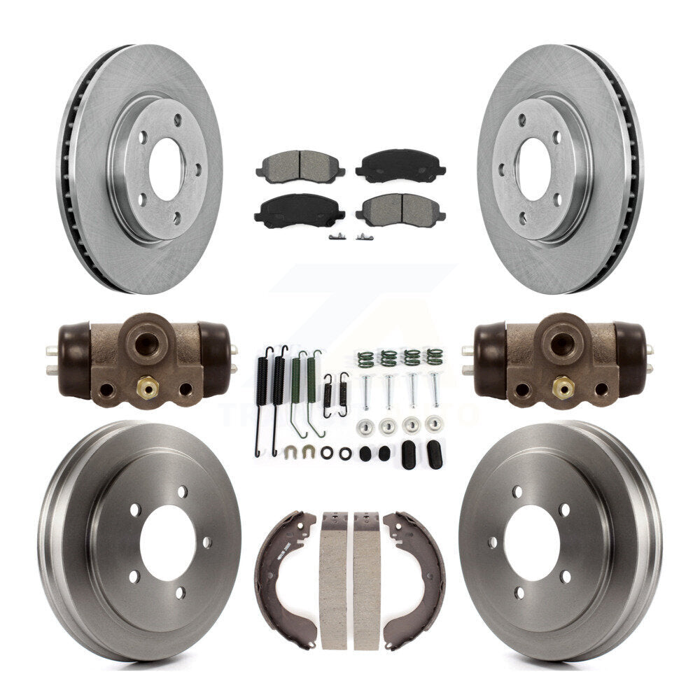 Disc Rotors and Semi-Metallic Brake Pads Kit-K8S-102535 - Kit.bestparts.ca Kit.bestparts.ca