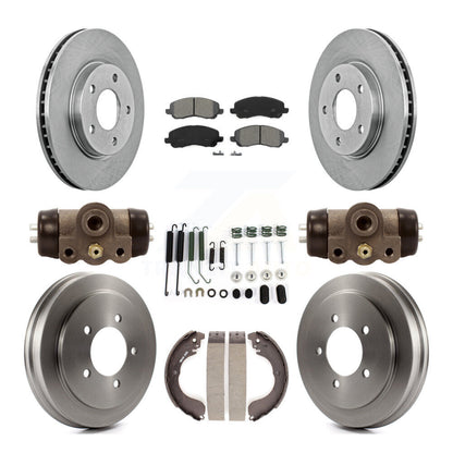 Disc Rotors and Semi-Metallic Brake Pads Kit-K8S-102535 - Kit.bestparts.ca
