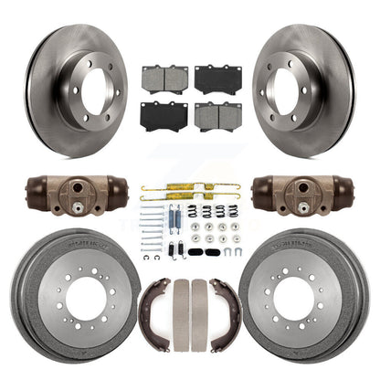 Disc Rotors and Semi-Metallic Brake Pads Kit-K8S-102555