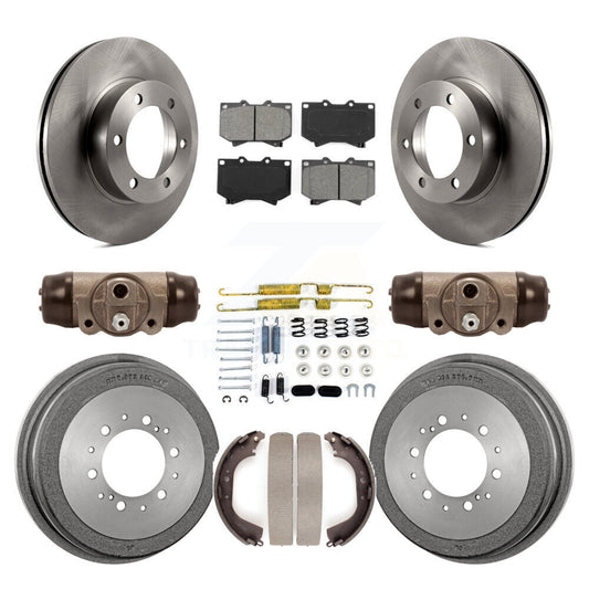 Disc Rotors and Semi-Metallic Brake Pads Kit-K8S-102555