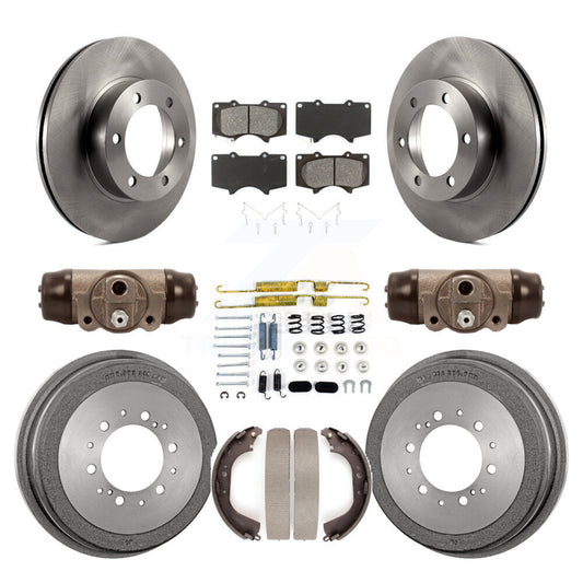 Disc Rotors and Semi-Metallic Brake Pads Kit-K8S-102556
