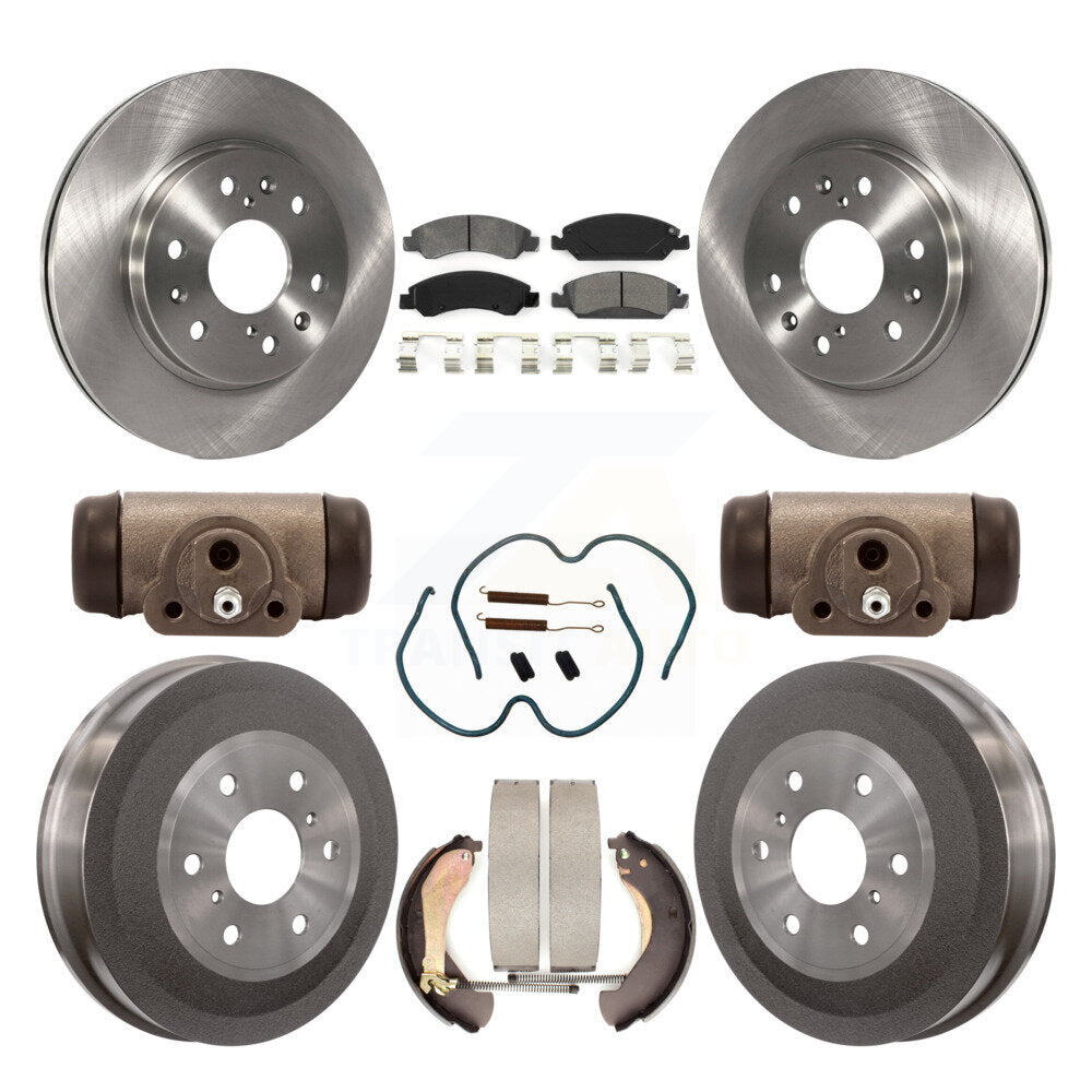 Disc Rotors and Semi-Metallic Brake Pads Kit-K8S-102592 - Kit.bestparts.ca Kit.bestparts.ca