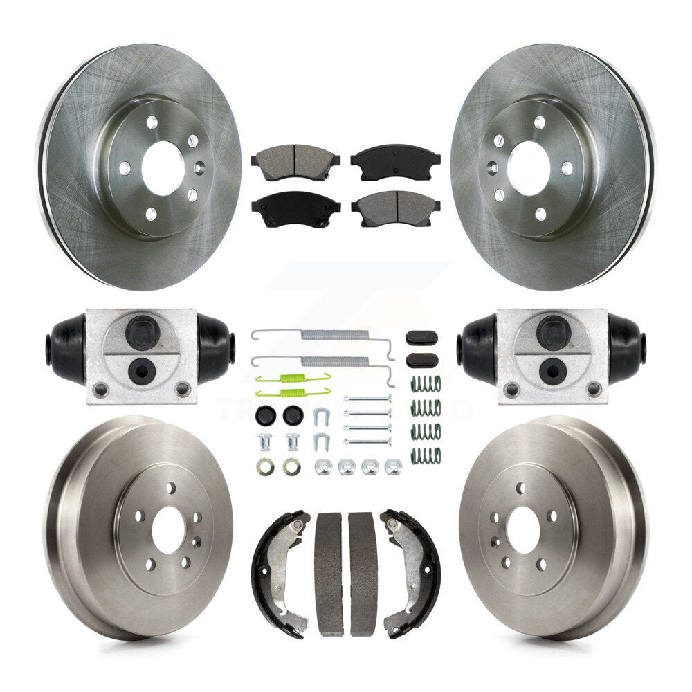 Disc Rotors and Semi-Metallic Brake Pads Kit-K8S-102595 - Kit.bestparts.ca Kit.bestparts.ca