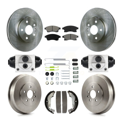 Disc Rotors and Semi-Metallic Brake Pads Kit-K8S-102595 - Kit.bestparts.ca