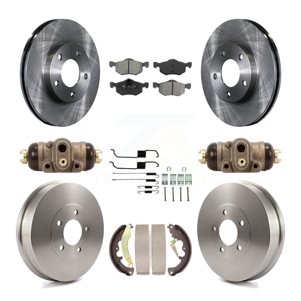 Disc Rotors and Semi-Metallic Brake Pads Kit-K8S-102605 - Kit.bestparts.ca