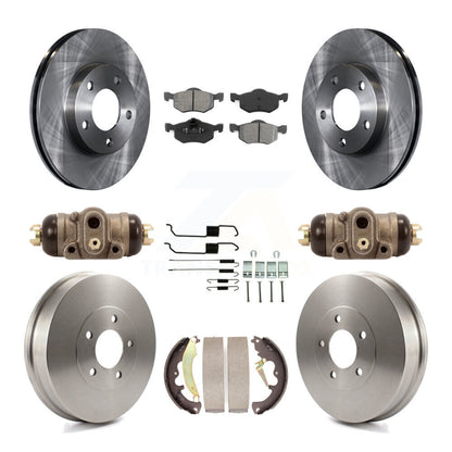 Disc Rotors and Semi-Metallic Brake Pads Kit-K8S-102605 - Kit.bestparts.ca