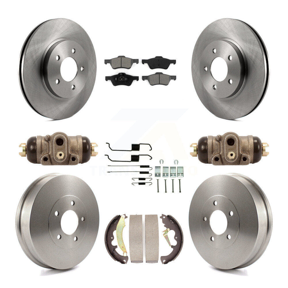 Disc Rotors and Semi-Metallic Brake Pads Kit-K8S-102607 - Kit.bestparts.ca Kit.bestparts.ca