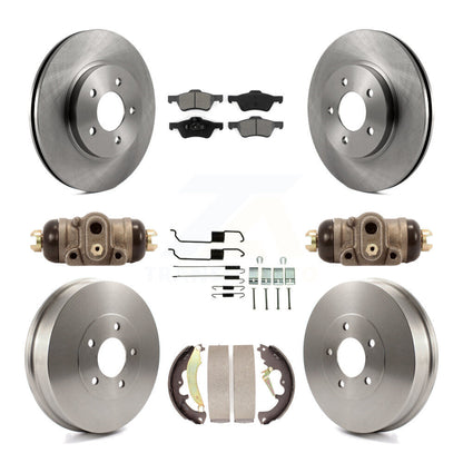 Disc Rotors and Semi-Metallic Brake Pads Kit-K8S-102607 - Kit.bestparts.ca