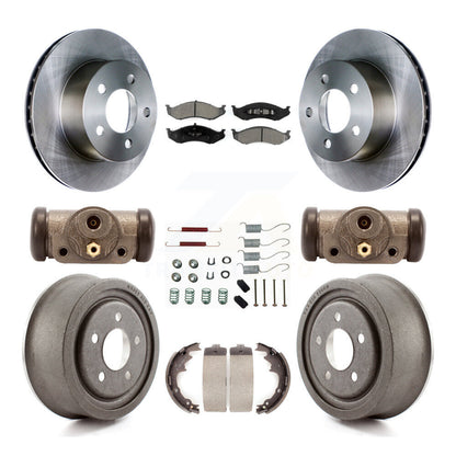 Disc Rotors and Semi-Metallic Brake Pads Kit-K8S-102610 - Kit.bestparts.ca