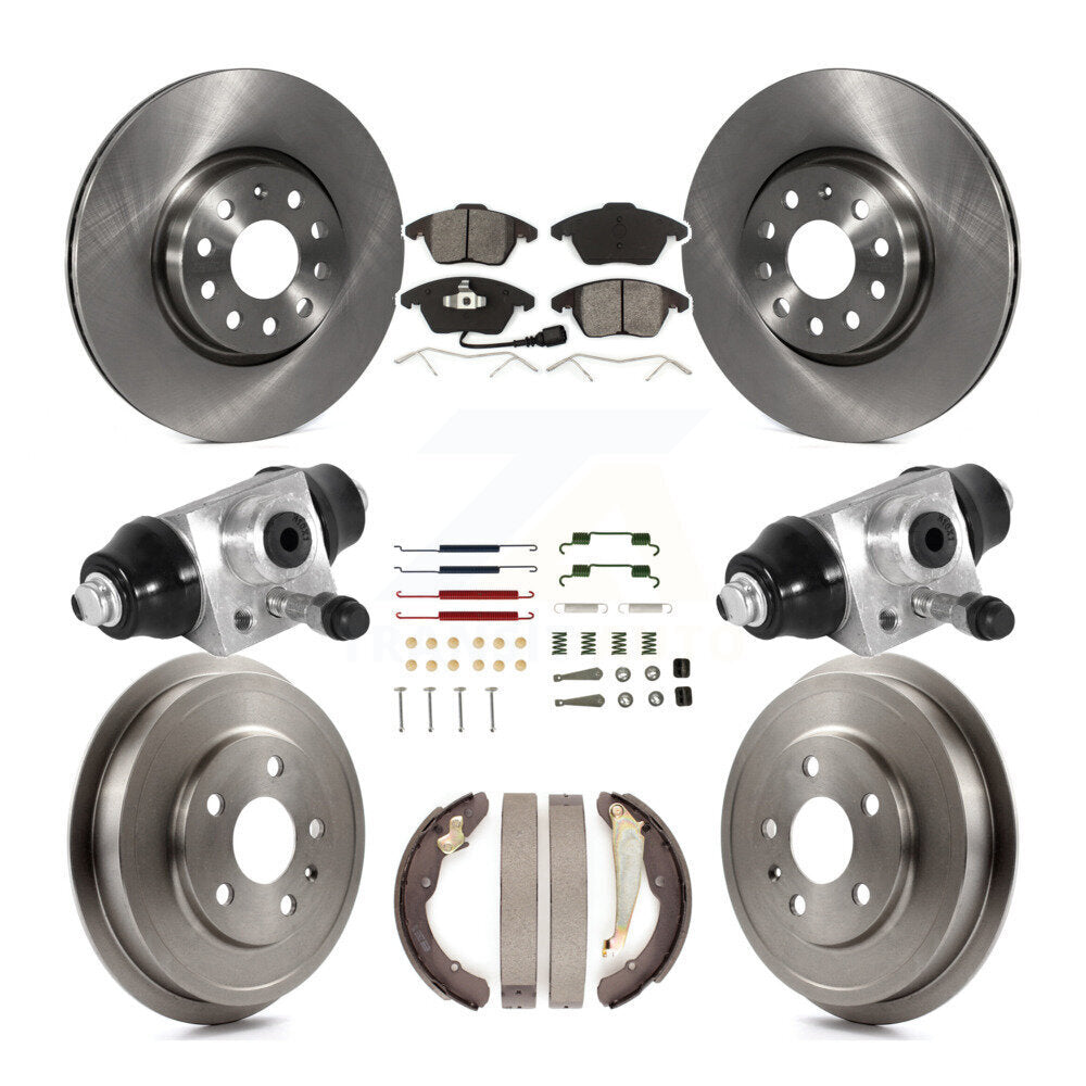 Disc Rotors and Semi-Metallic Brake Pads Kit-K8S-102628 - Kit.bestparts.ca