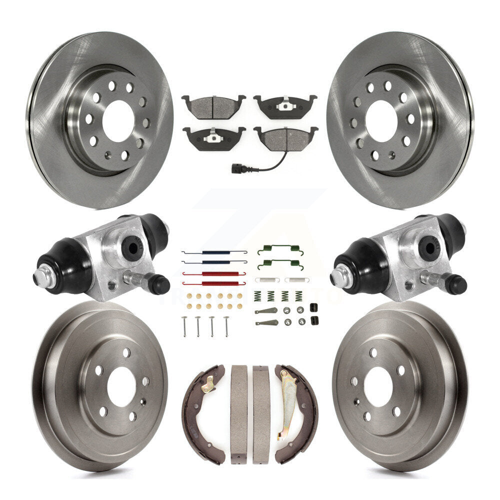 Disc Rotors and Semi-Metallic Brake Pads Kit-K8S-102633 - Kit.bestparts.ca