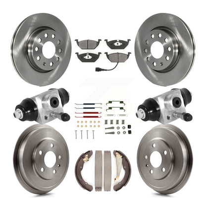 Disc Rotors and Semi-Metallic Brake Pads Kit-K8S-102633 - Kit.bestparts.ca