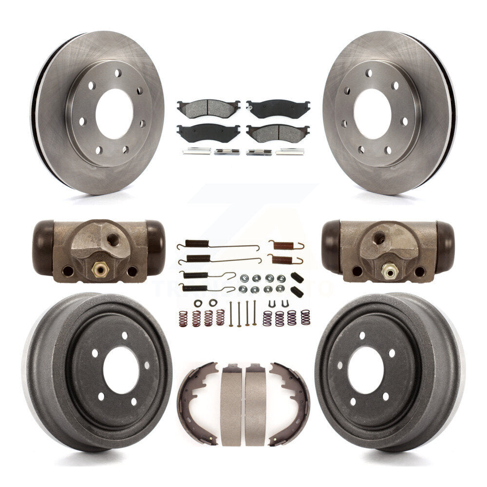 Disc Rotors and Semi-Metallic Brake Pads Kit-K8S-102635 - Kit.bestparts.ca