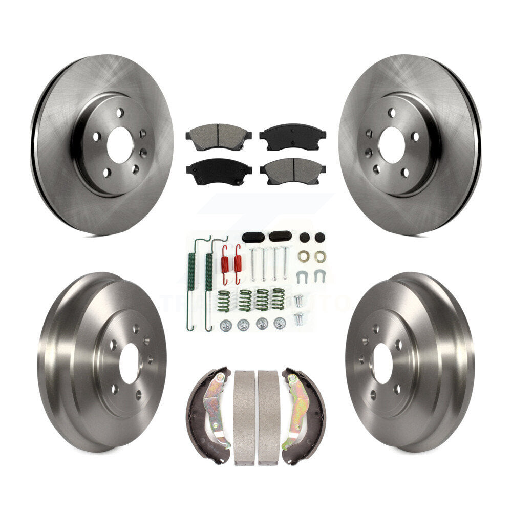 Disc Rotors and Semi-Metallic Brake Pads Kit-K8S-102713 - Kit.bestparts.ca