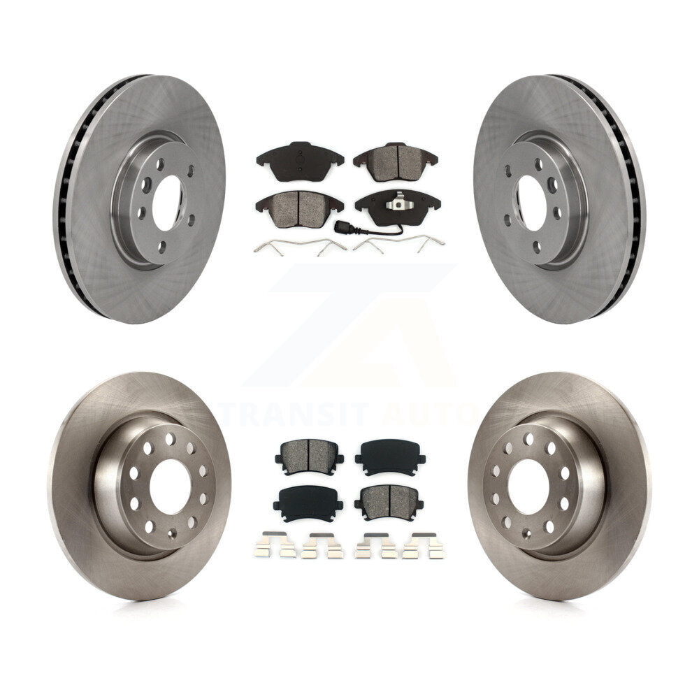 Disc Rotors and Semi-Metallic Brake Pads Kit-K8S-102802 - Kit.bestparts.ca