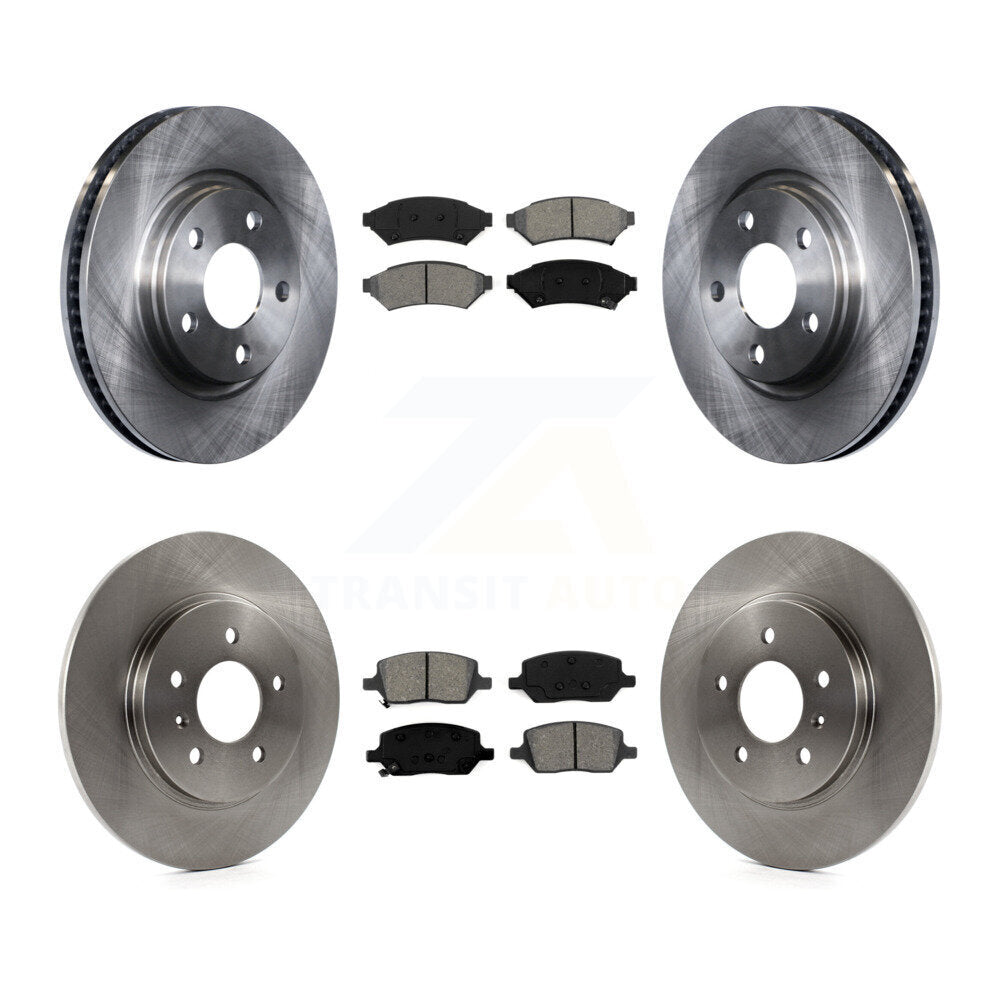 Disc Rotors and Semi-Metallic Brake Pads Kit-K8S-102840 - Kit.bestparts.ca
