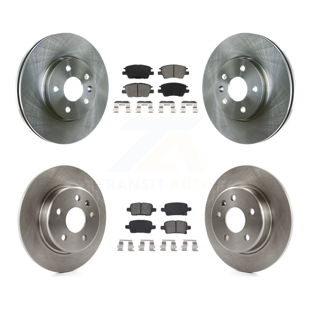 Disc Rotors and Semi-Metallic Brake Pads Kit-K8S-102891 - Kit.bestparts.ca