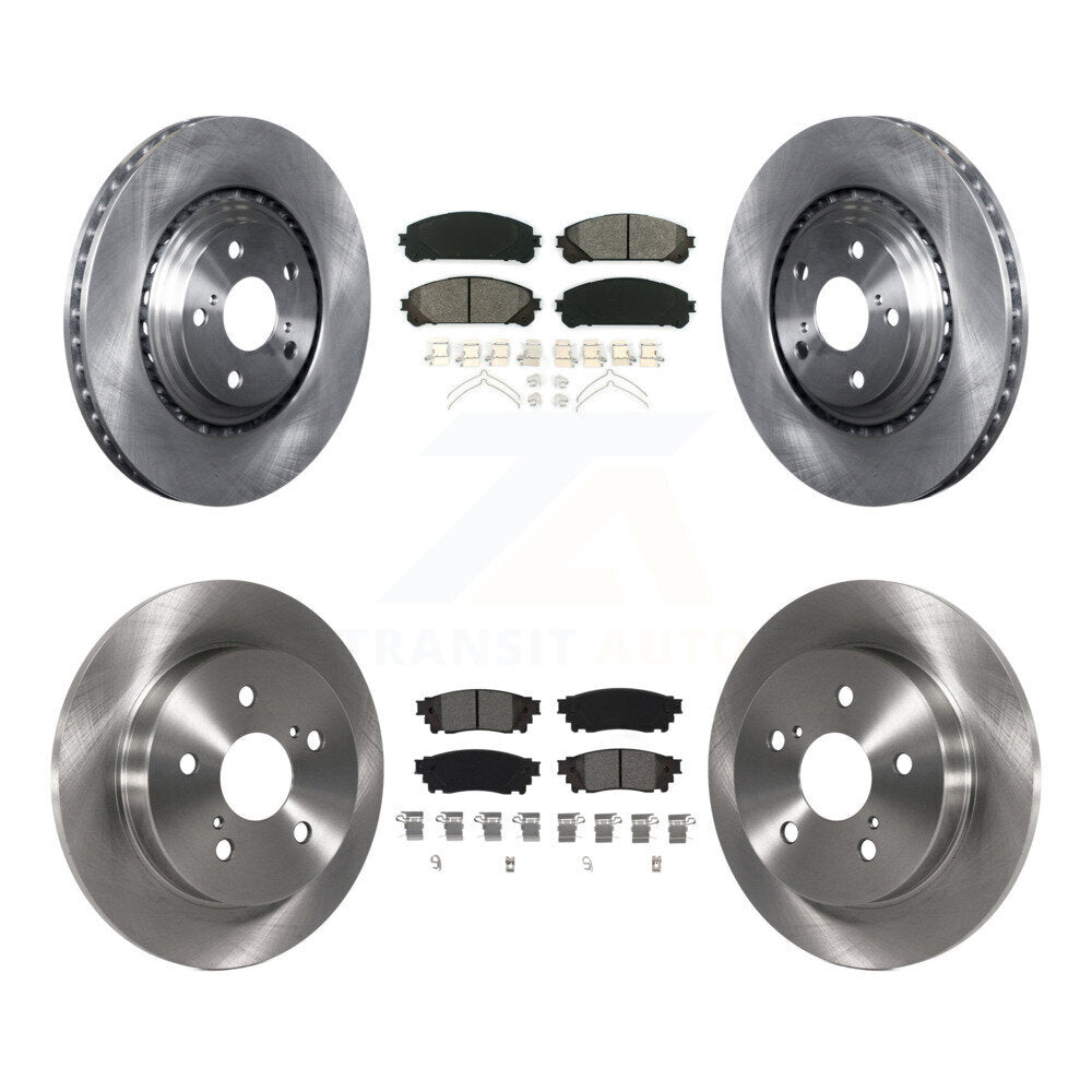 Disc Rotors and Semi-Metallic Brake Pads Kit-K8S-102922 - Kit.bestparts.ca Kit.bestparts.ca