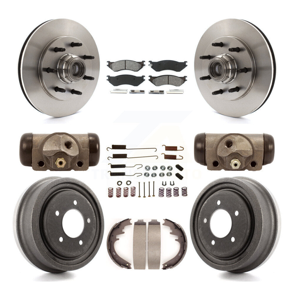 Disc Rotors and Semi-Metallic Brake Pads Kit-K8S-103162 - Kit.bestparts.ca