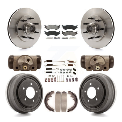 Disc Rotors and Semi-Metallic Brake Pads Kit-K8S-103162 - Kit.bestparts.ca