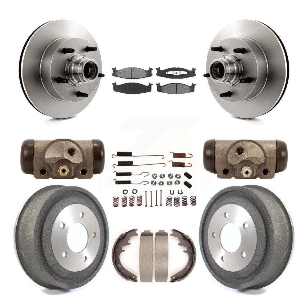 Disc Rotors and Semi-Metallic Brake Pads Kit-K8S-103164 - Kit.bestparts.ca
