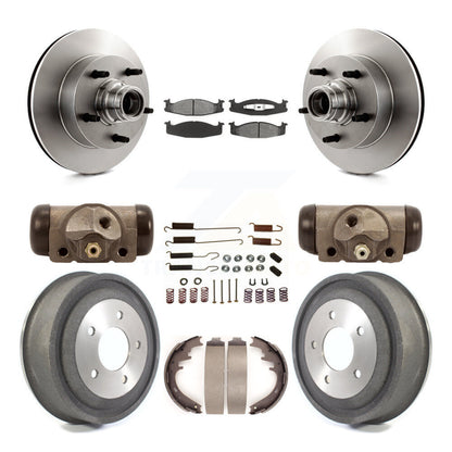 Disc Rotors and Semi-Metallic Brake Pads Kit-K8S-103164 - Kit.bestparts.ca