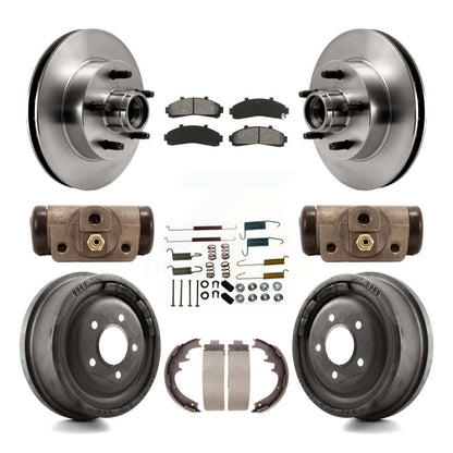 Disc Rotors and Semi-Metallic Brake Pads Kit-K8S-103172 - Kit.bestparts.ca