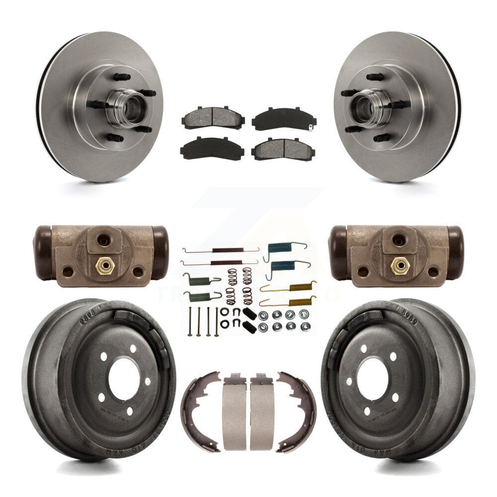 Disc Rotors and Semi-Metallic Brake Pads Kit-K8S-103174 - Kit.bestparts.ca Kit.bestparts.ca