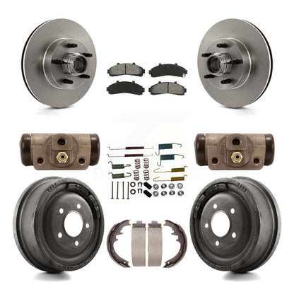 Disc Rotors and Semi-Metallic Brake Pads Kit-K8S-103174 - Kit.bestparts.ca