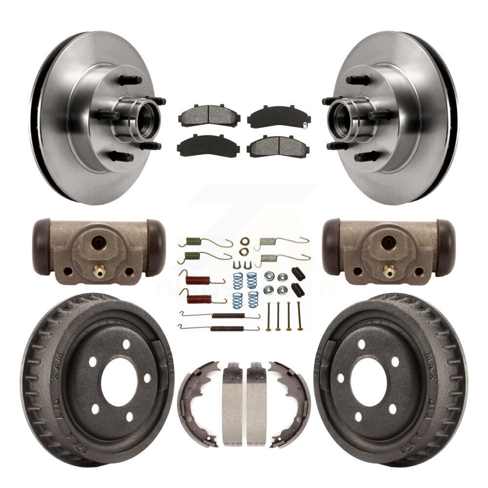 Disc Rotors and Semi-Metallic Brake Pads Kit-K8S-103178 - Kit.bestparts.ca