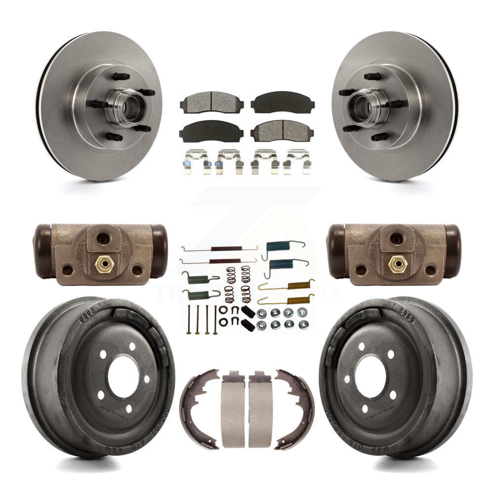 Disc Rotors and Semi-Metallic Brake Pads Kit-K8S-103181 - Kit.bestparts.ca Kit.bestparts.ca