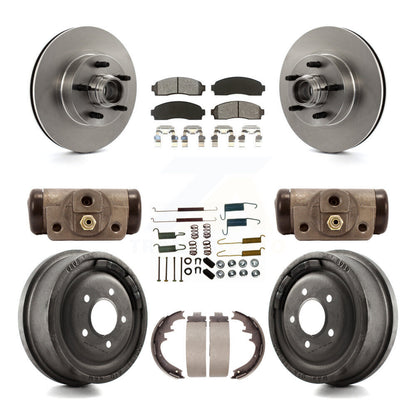 Disc Rotors and Semi-Metallic Brake Pads Kit-K8S-103181 - Kit.bestparts.ca