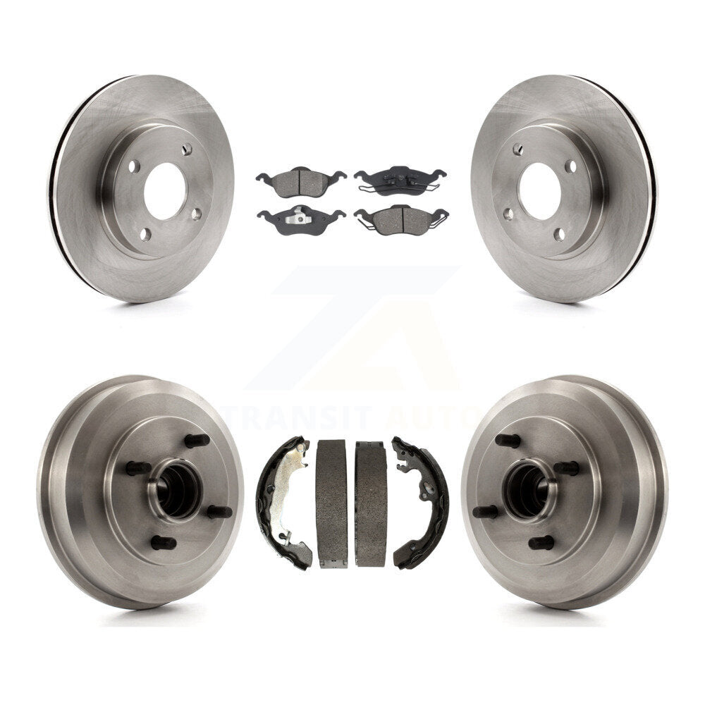 Disc Rotors and Semi-Metallic Brake Pads Kit-K8S-103228 - Kit.bestparts.ca