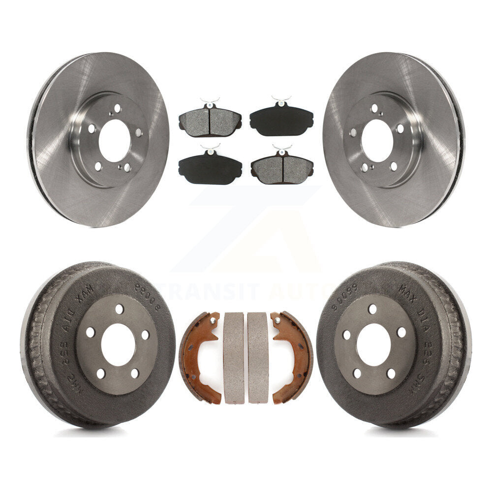 Disc Rotors and Semi-Metallic Brake Pads Kit-K8S-103301 - Kit.bestparts.ca