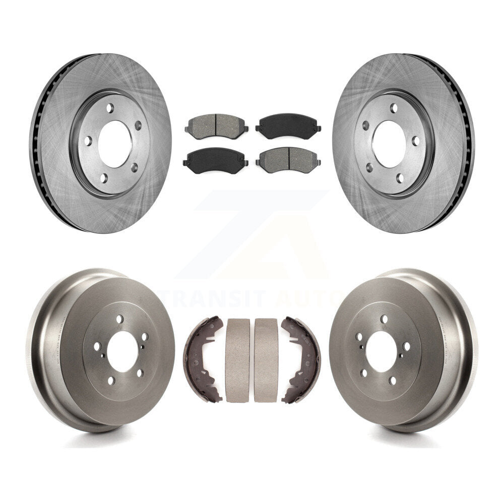 Disc Rotors and Semi-Metallic Brake Pads Kit-K8S-103317 - Kit.bestparts.ca