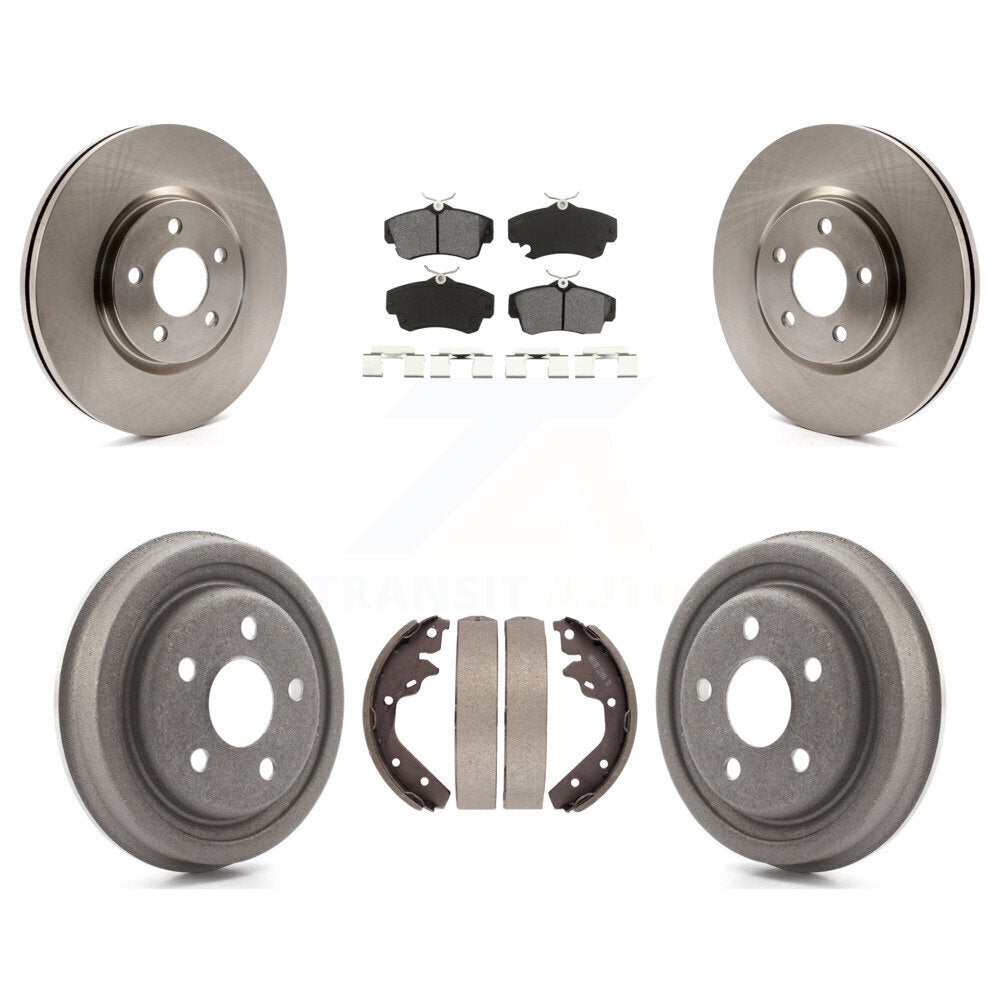 Disc Rotors and Semi-Metallic Brake Pads Kit-K8S-103323 - Kit.bestparts.ca