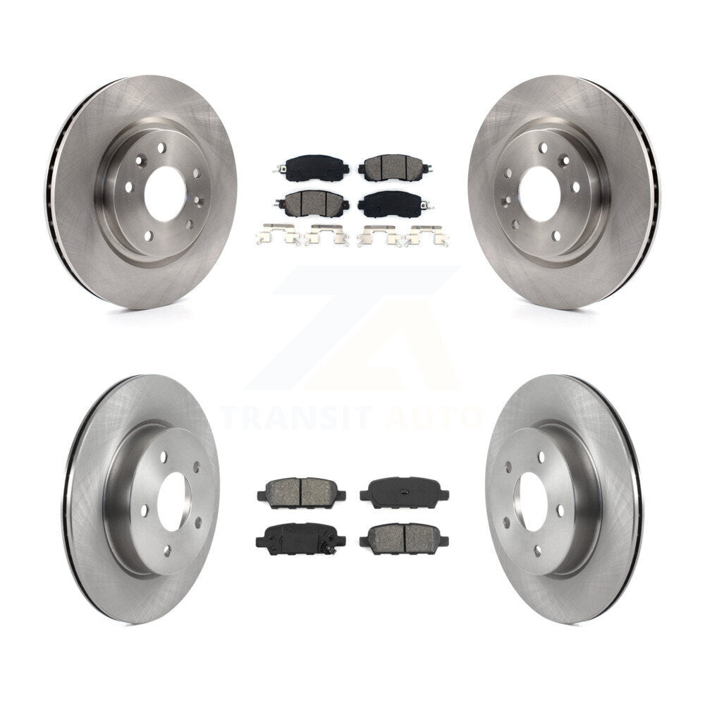 Disc Rotors and Semi-Metallic Brake Pads Kit-K8S-103536 - Kit.bestparts.ca Kit.bestparts.ca