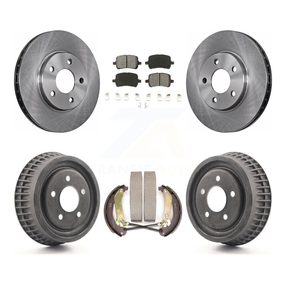 Disc Rotors and Semi-Metallic Brake Pads Kit-K8S-103731 - Kit.bestparts.ca