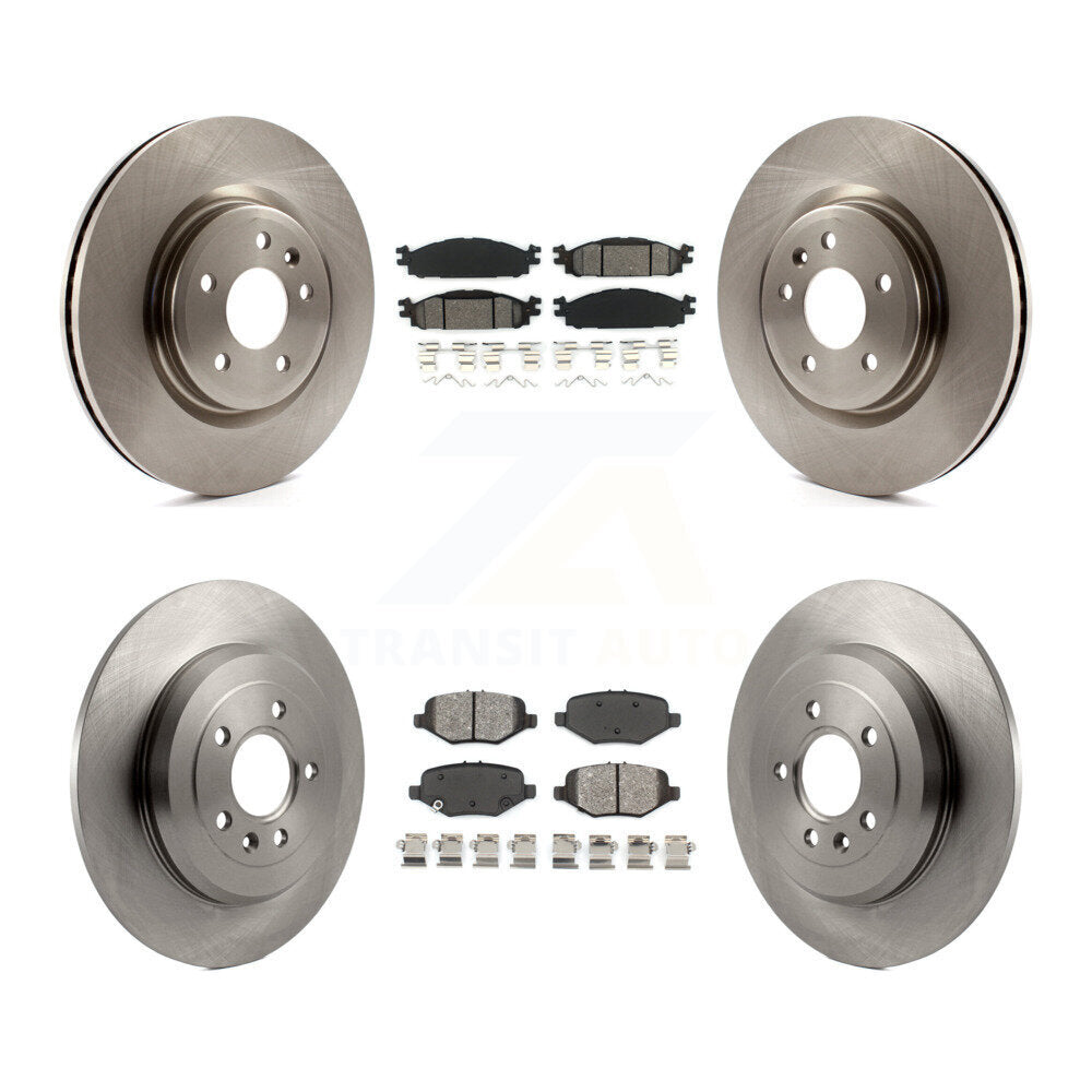 Disc Rotors and Semi-Metallic Brake Pads Kit-K8S-103758 - Kit.bestparts.ca Kit.bestparts.ca