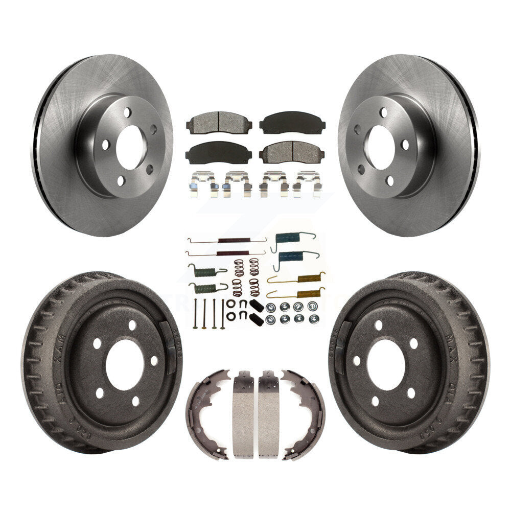 Disc Rotors and Semi-Metallic Brake Pads Kit-K8S-103829 - Kit.bestparts.ca Kit.bestparts.ca